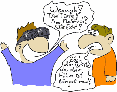 3D ganz ohne Kino