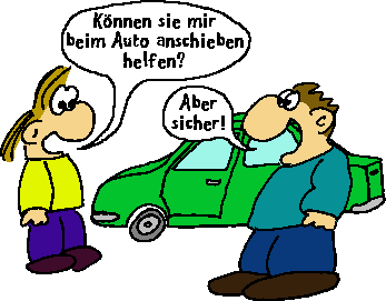 Auto anschieben?