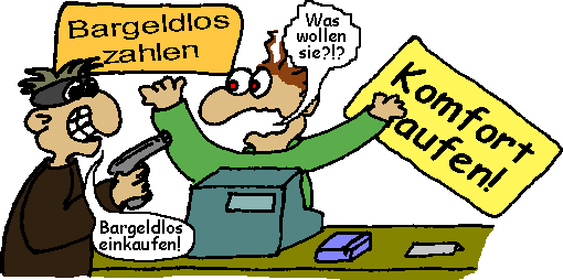 Bargeldlos zahlen