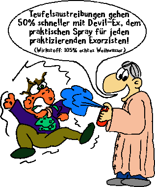 Devil-Ex, die handliche Sprhdose fr jeden Exorzisten!