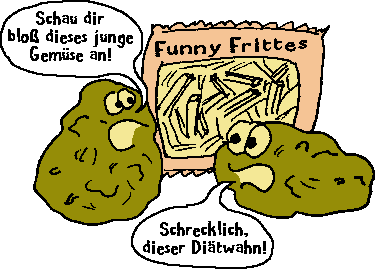 Pommes sind Ditkartoffeln!