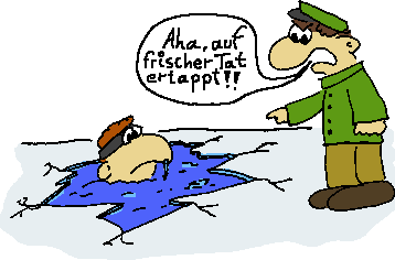 Eiseinbrecher auf frischer Tat ertappt