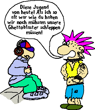 80er-Punk vs. Heute-HipHopper