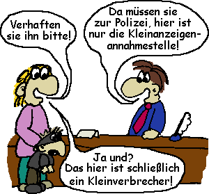 Kleinanzeigenannahmestelle