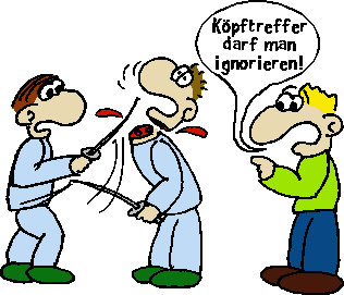 Kpftreffer darf man ignorieren!