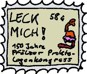 Briefmarke zum Proktologenkongress