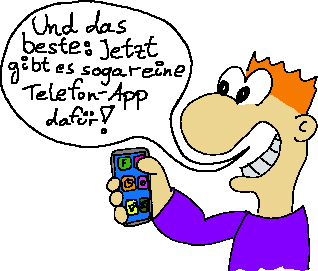 Smartphone nun auch mit Telefonapp!