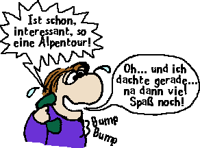 ...in den Alpen