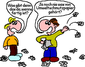 Umweltschmutzpapier