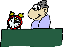 clock left